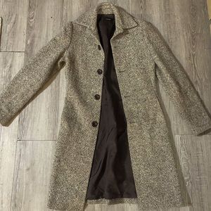 Tailored wool coat